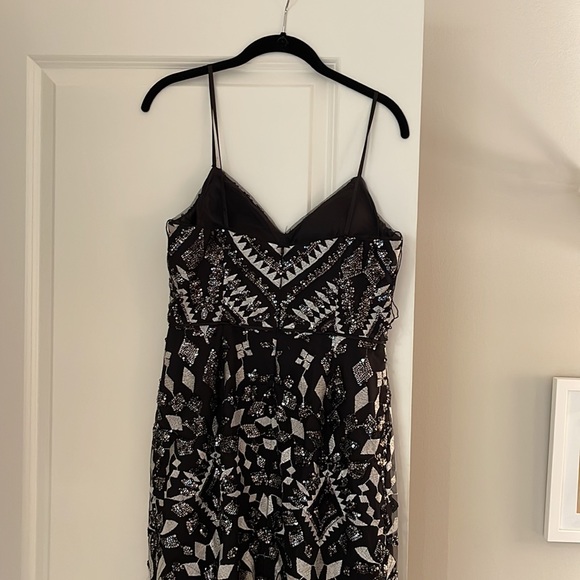 Aidan Mattox Sequin Evening Gown - Picture 3 of 4